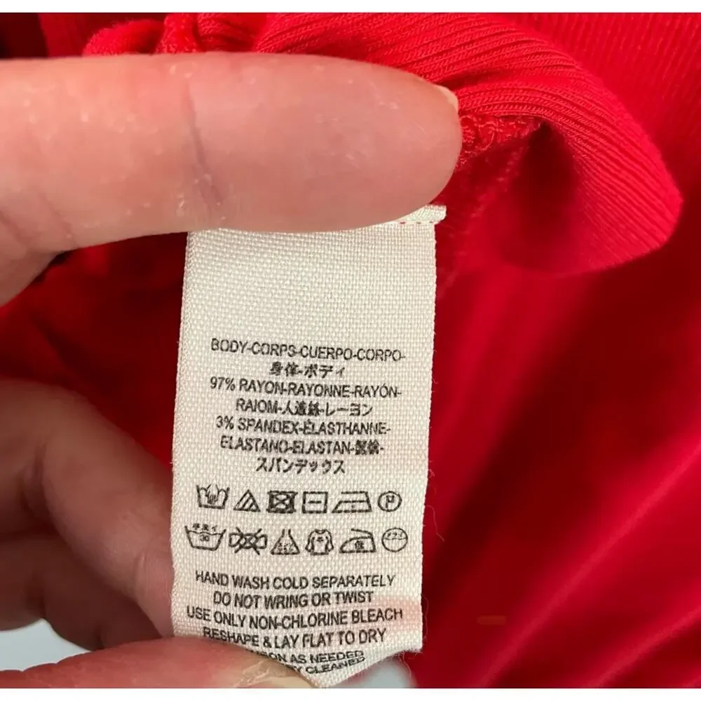 Free People Uptown Red Top